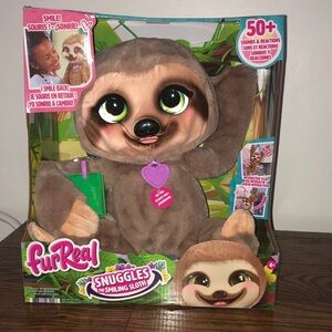 Furreal snuggles the smiling sloth